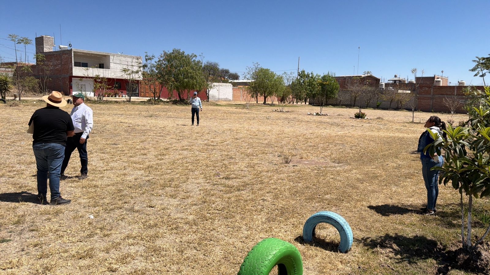 CONSTRUCCIÓN DE CANCHA DE FÚTBOL 5 EN UNIDAD DEPORTIVA SAN LUIS EN SAN LUIS DE LA PAZ
