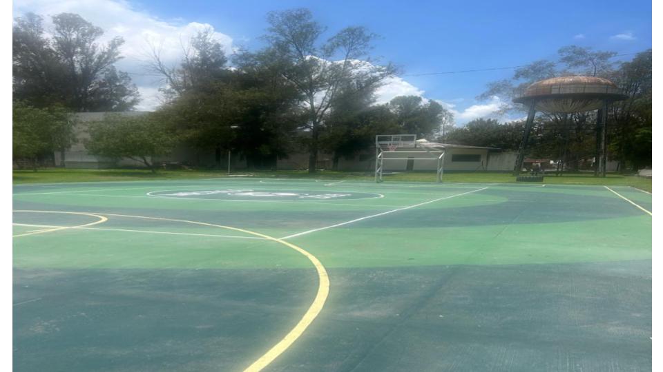 REHABILITACIÓN DE MULTICANCHA EN UNIDAD DEPORTIVA SUR PÉNJAMO 
