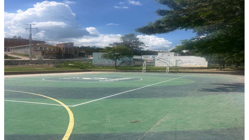 REHABILITACIÓN DE MULTICANCHA EN CENTRO RECREATIVO DEL TALENTO EN PÉNJAMO