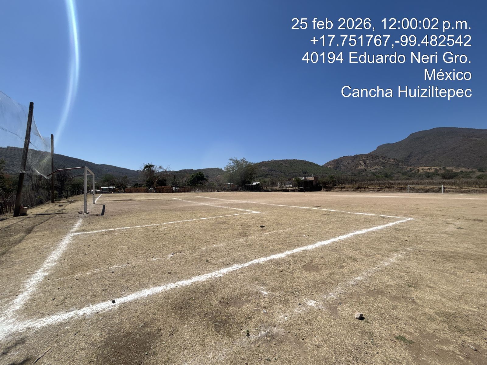CONSTRUCCIÓN DE CANCHA FÚTBOL 5 EN CANCHA DEPORTIVA COLIBRÍ EN EDURDO NERI