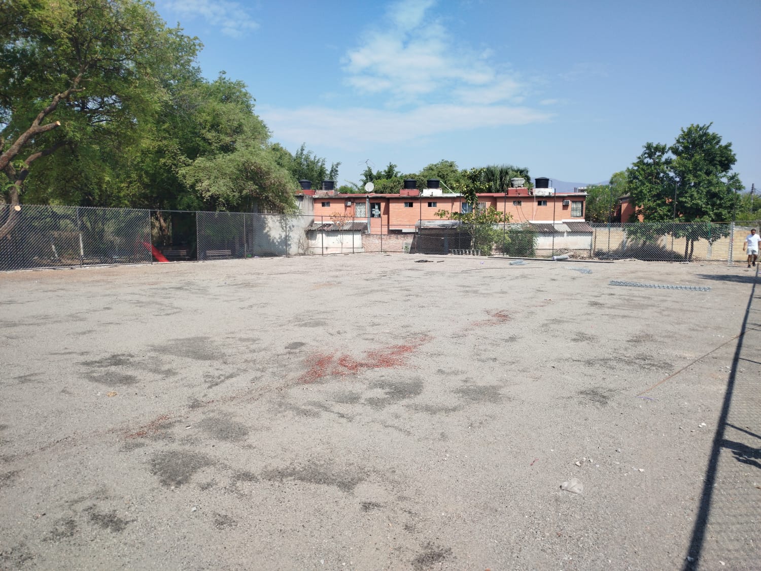 CONSTRUCCIÓN DE CANCHA FÚTBOL 5 EN PARQUE DEPORTIVO LAS AMÉRICAS EN IGUALA DE INDEPENDENCIA