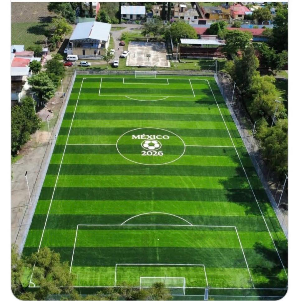CONSTRUCCIÓN DE CANCHA FÚTBOL 11 EN CANCHA DEPORTIVA RODIMIRO CASTRO CABAÑAS EN CHILPANCINGO DE LOS BRAVO