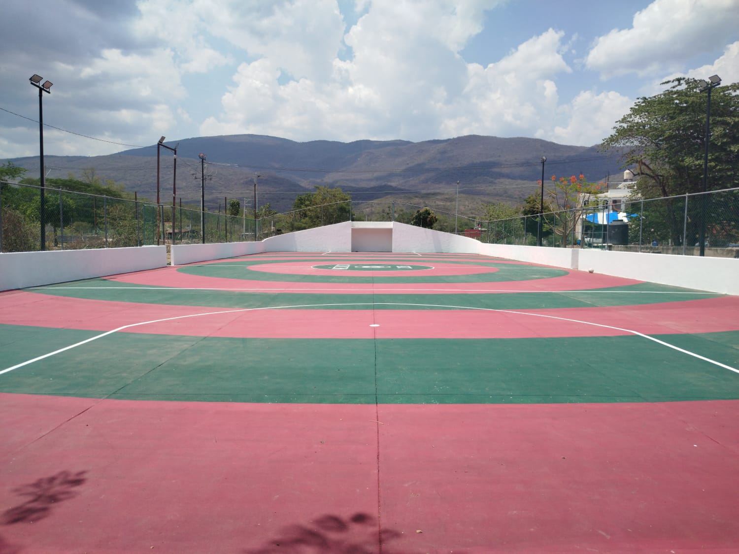 REHABILITACIÓN DE CANCHA FÚTBOL 7 EN UNIDAD DEPORTIVA DE QUECHULTENANGO