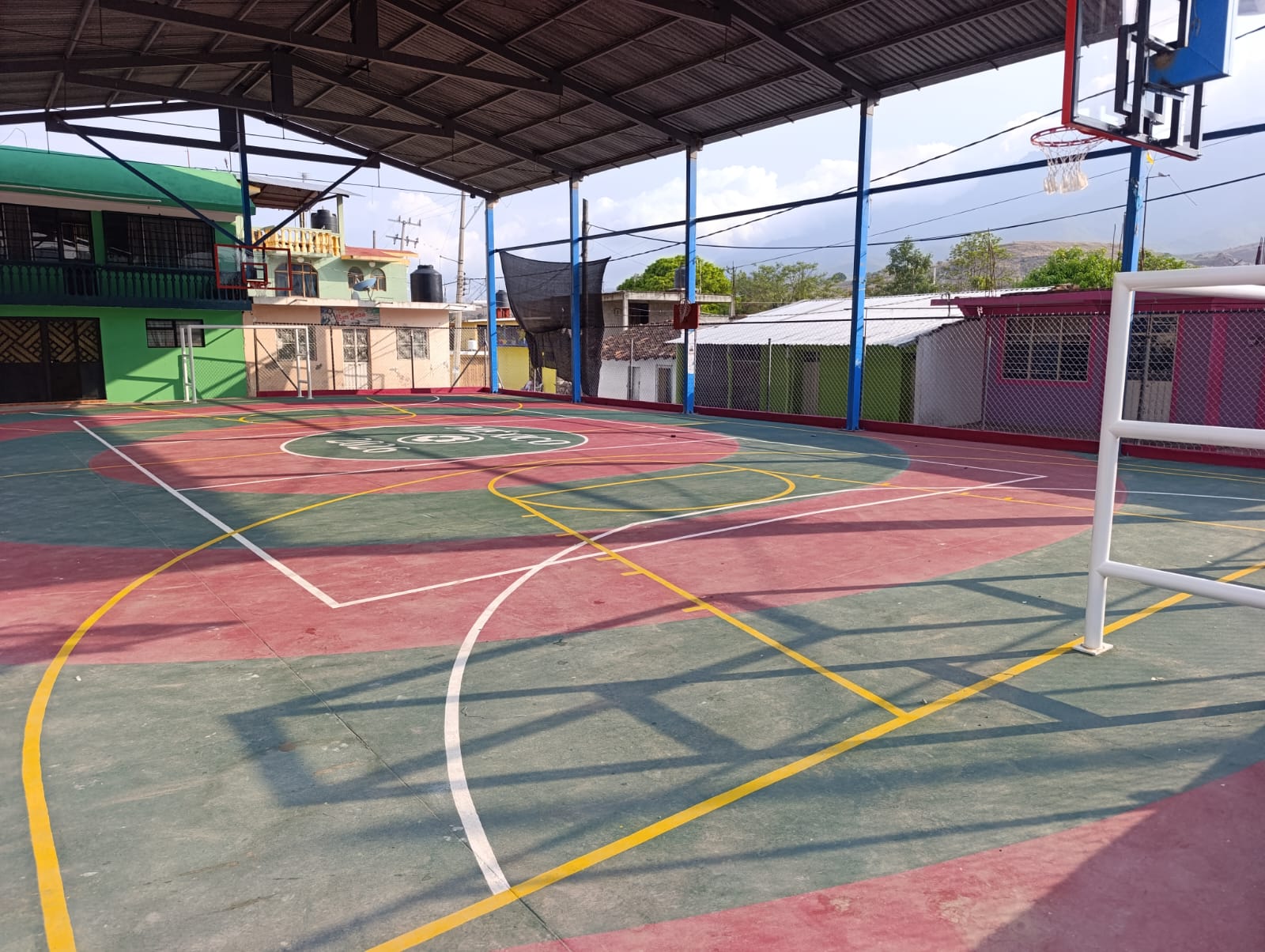 REHABILITACIÓN DE MULTICANCHA EN LOC MAZATLÁN EN CHILPANCINGO DE LOS BRAVO