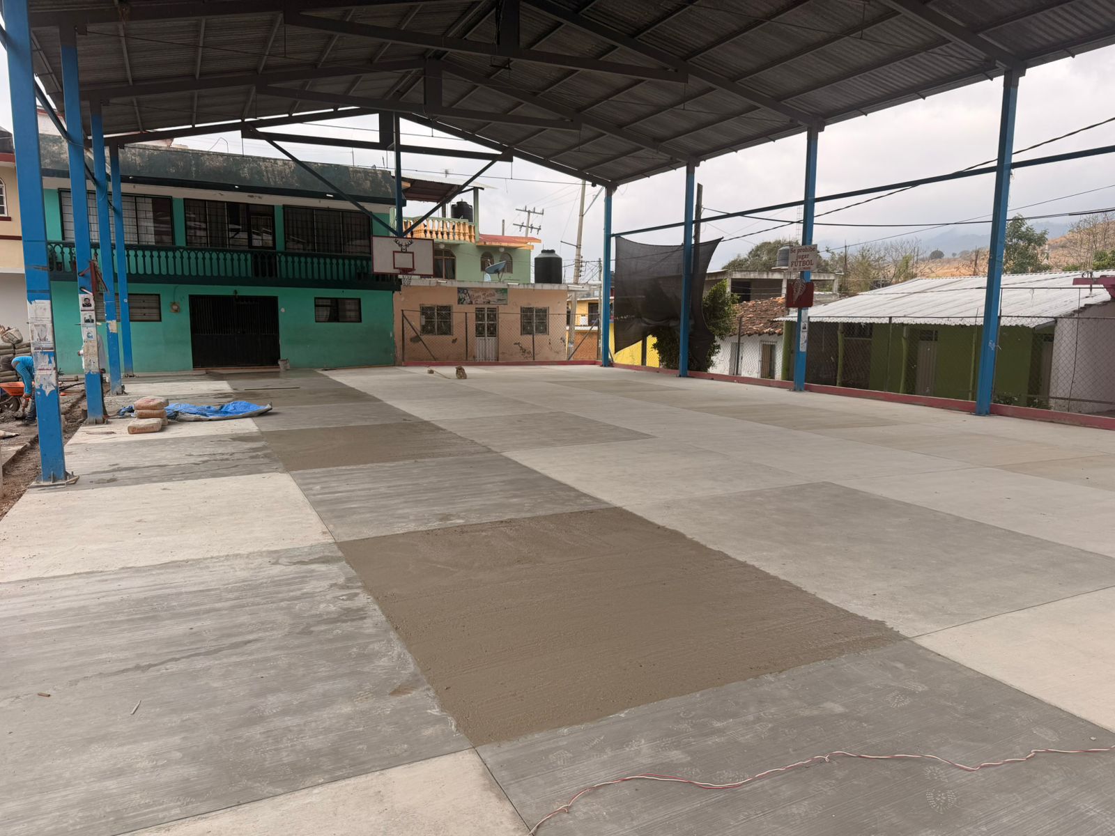 REHABILITACIÓN DE MULTICANCHA EN LOC MAZATLÁN EN CHILPANCINGO DE LOS BRAVO