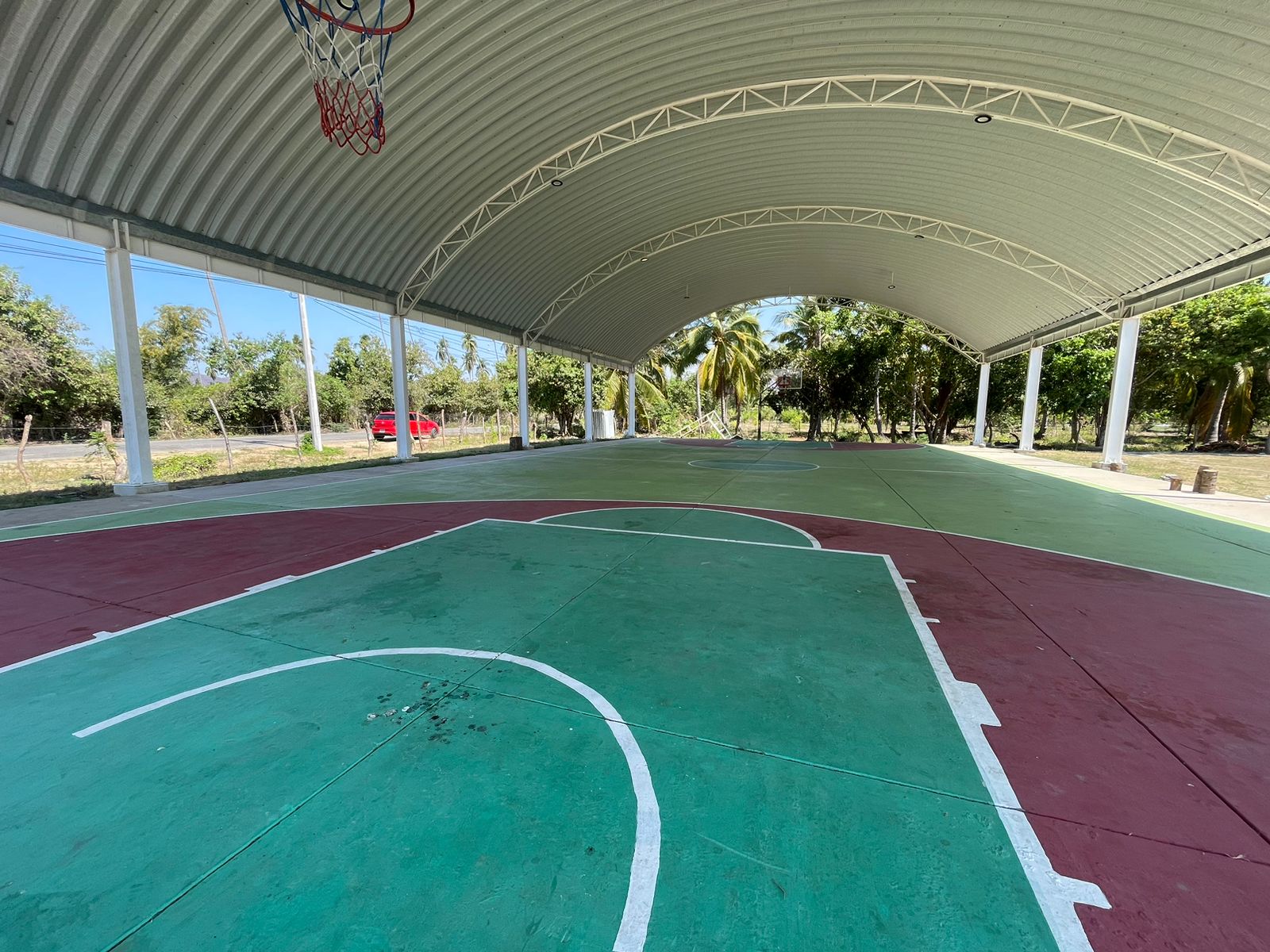 REHABILITACIÓN DE MULTICANCHA EN UNIDAD DEPORTIVA YETLA (CENTRO DE BARRIO) EN COYUCA DE BENÍTEZ