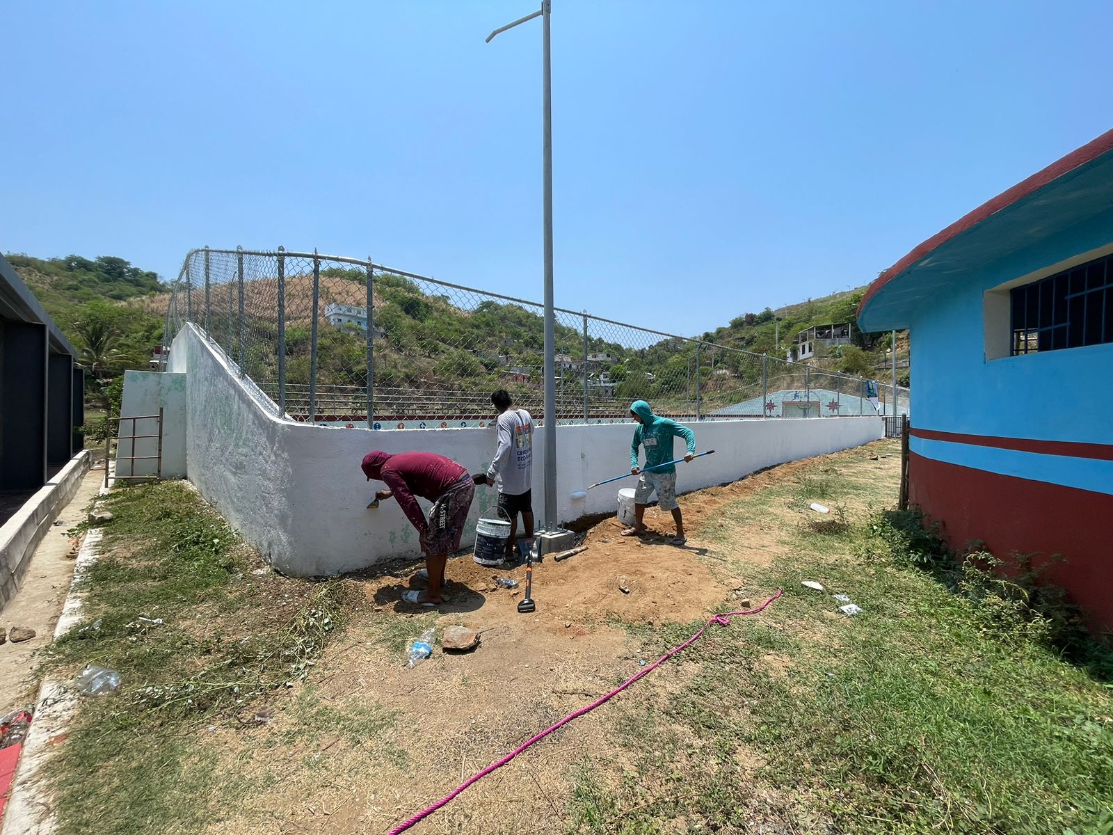 REHABILITACIÓN DE MULTICANCHA EN LOC EL CETIS EN COYUCA DE BENÍTEZ