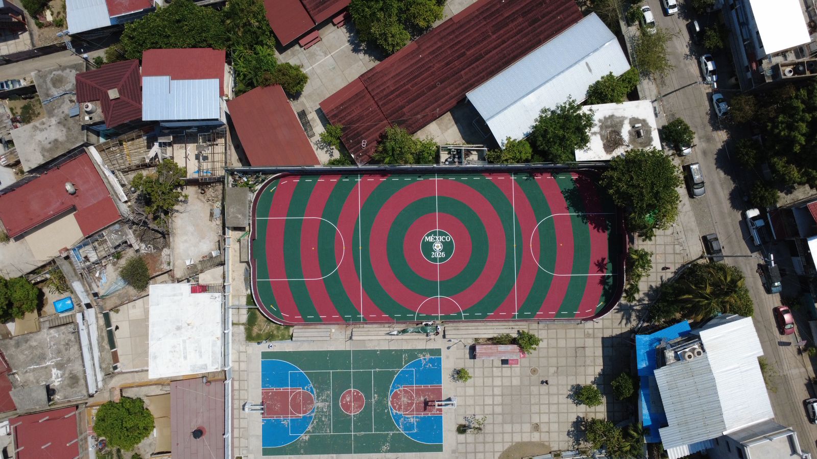 REHABILITACIÓN DE CANCHA FÚTBOL 7 EN UNIDAD DEPORTIVA VICENTE SUÁREZ EN ACAPULCO DE JUÁREZ