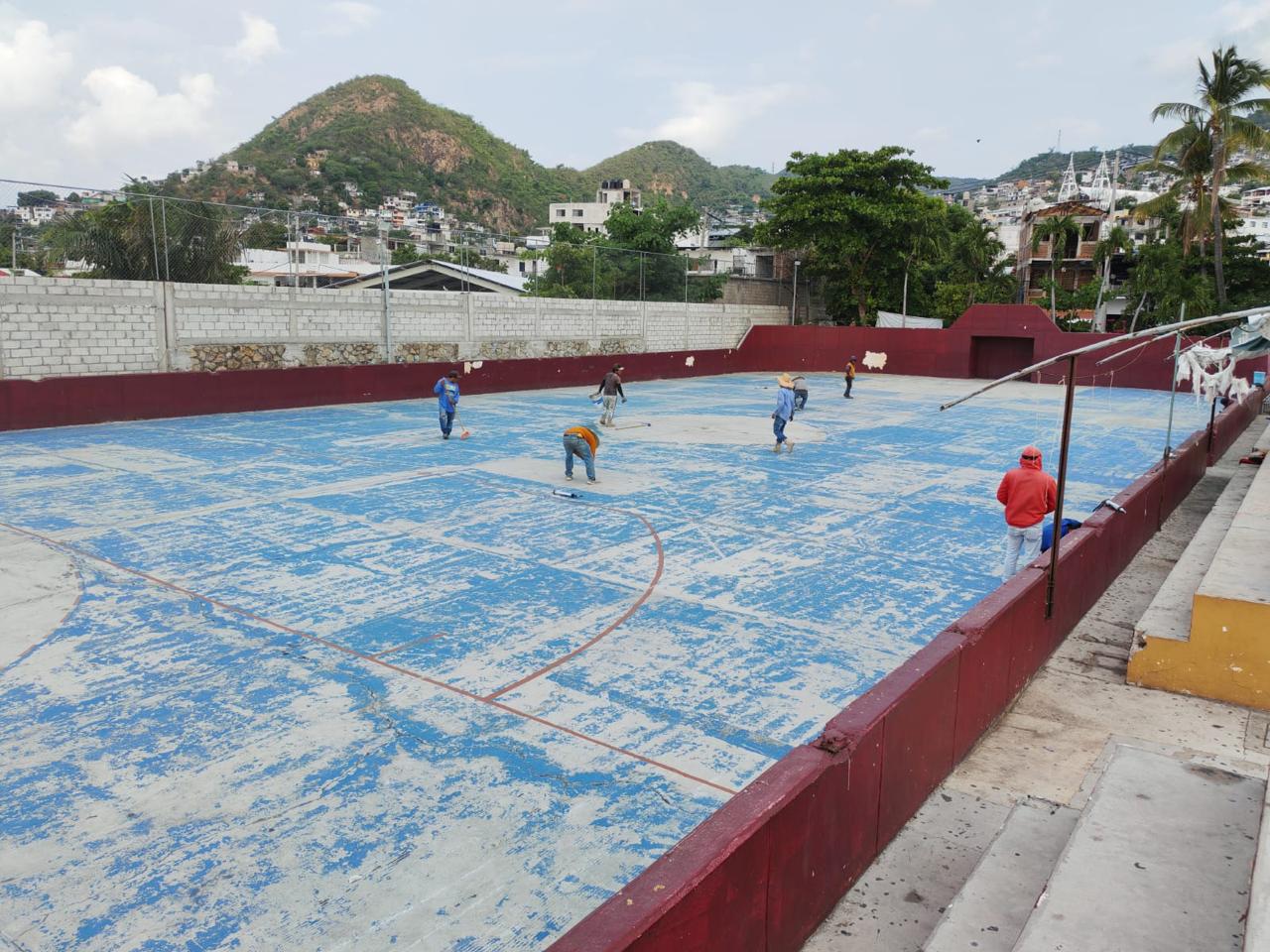 REHABILITACIÓN DE CANCHA FÚTBOL 7 EN UNIDAD DEPORTIVA VICENTE SUÁREZ EN ACAPULCO DE JUÁREZ