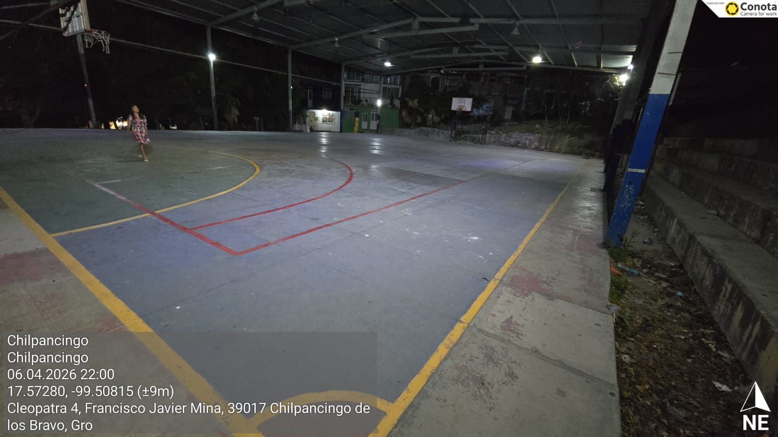 REHABILITACIÓN DE MULTICANCHA EN CHILPANCINGO DE LOS BRAVO