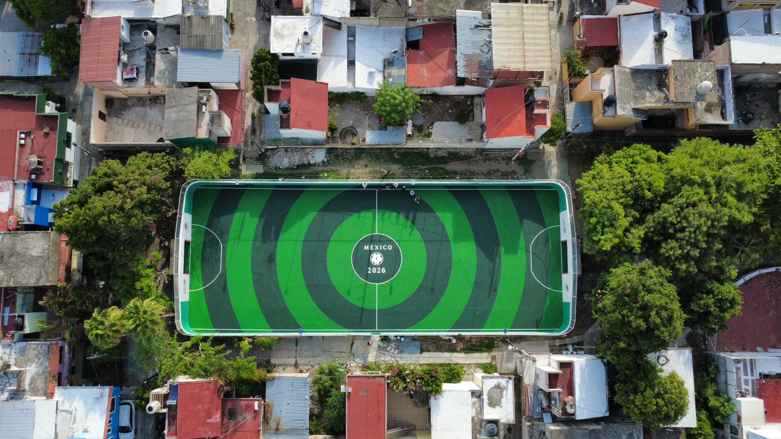 REHABILITACIÓN DE CANCHA FÚTBOL 7 EN COLONIA FOVISSSTE EN IGUALA DE LA INDEPENDENCIA