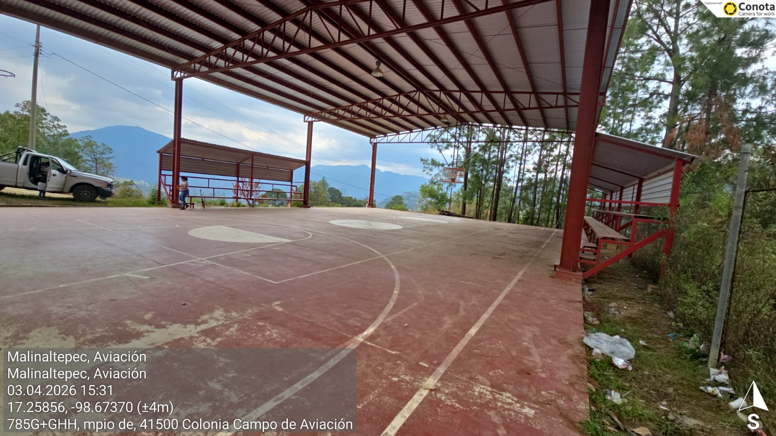 REHABILITACIÓN DE MULTICANCHA EN MALINALTEPEC GUERRERO