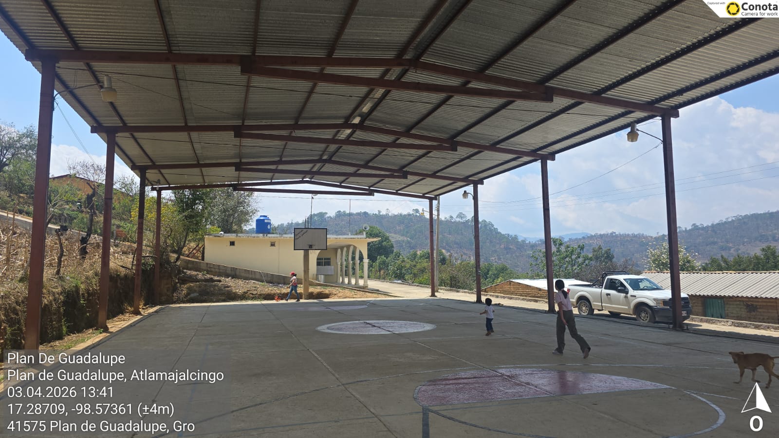 REHABILITACIÓN DE MULTICANCHA EN ATLAMAJALCINGO DEL MONTE
