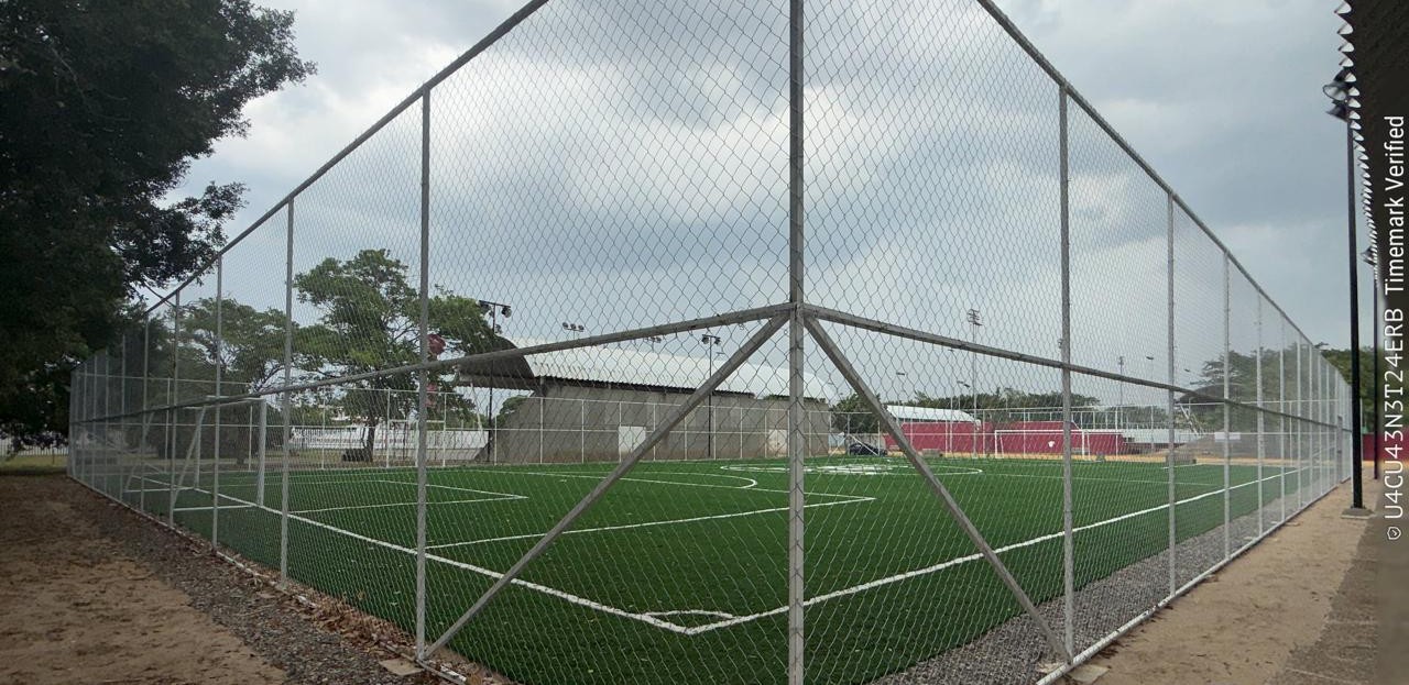 CONSTRUCCIÓN DE CANCHA DE FÚTBOL 7 EN LA UNIDAD DEPORTIVA OLIMPIA XXI EN CENTRO