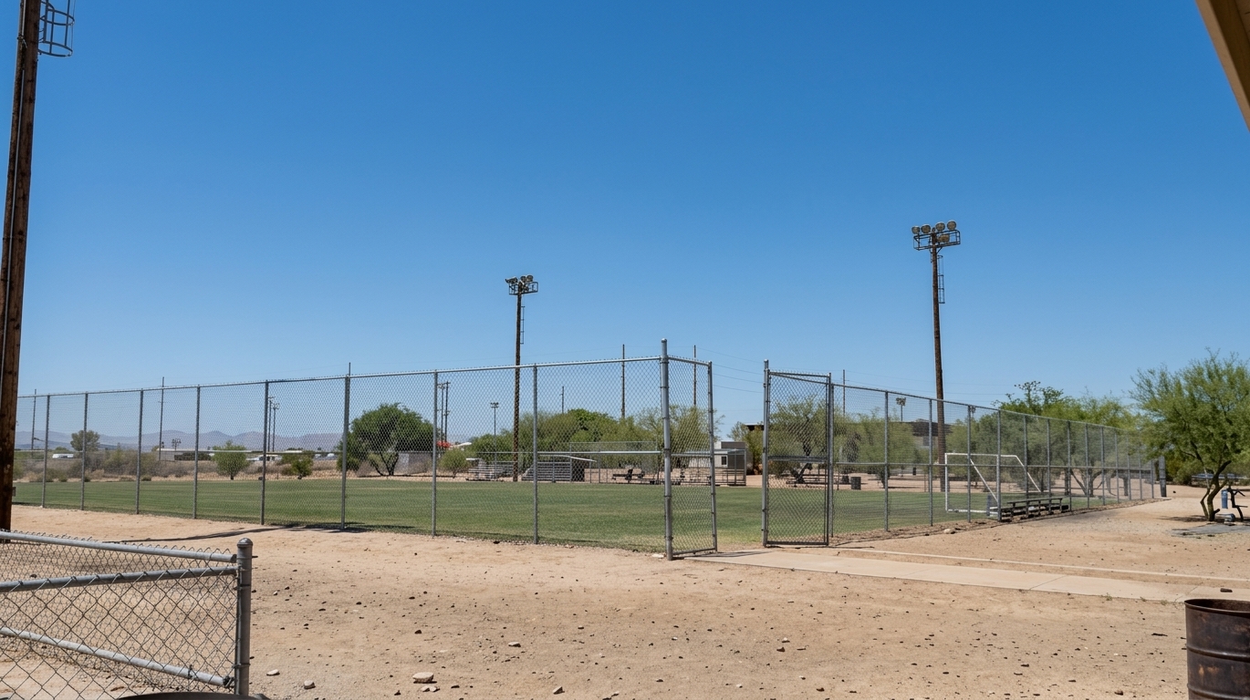 REHABILITACIÓN DE CANCHA FÚTBOL 11 EN CONSTRUCCIÓN POLIDEPORTIVO EN MEXICALI