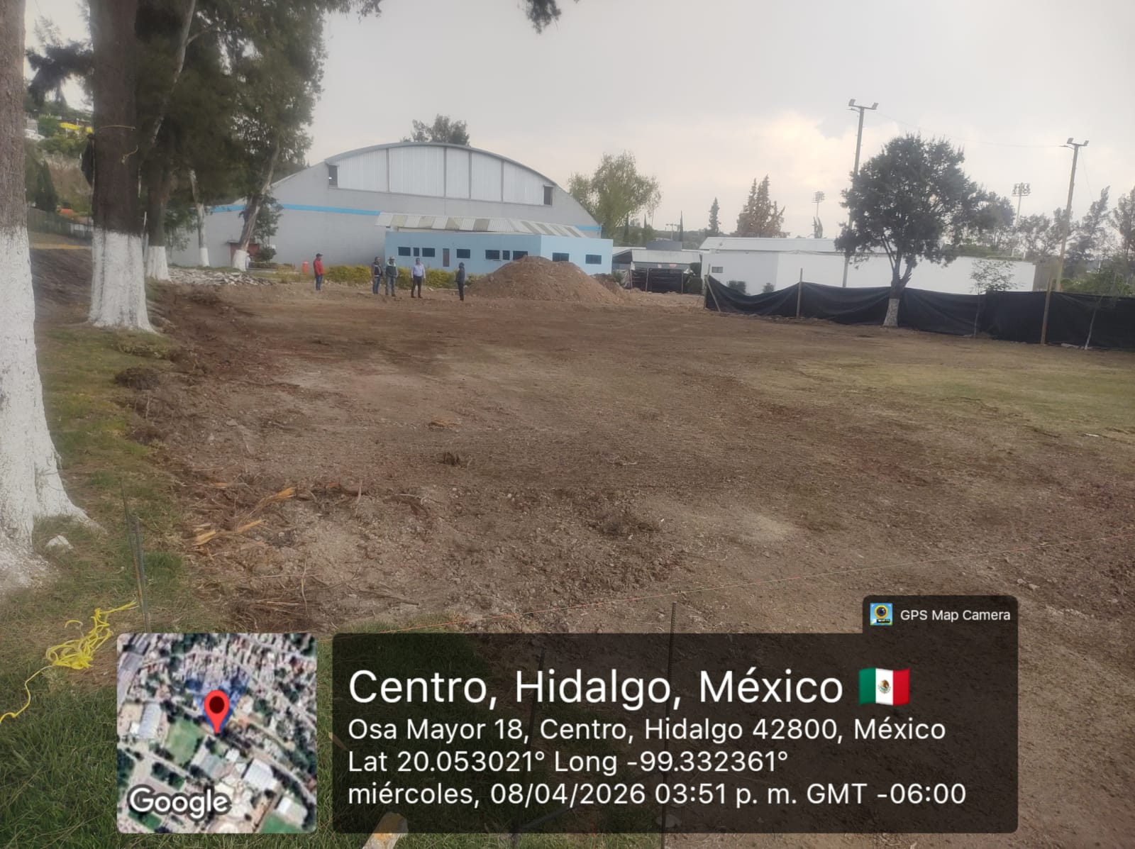 CONSTRUCCIÓN DE CANCHA FÚTBOL 5 EN BARRIO ALTO EN TULA DE ALLENDE