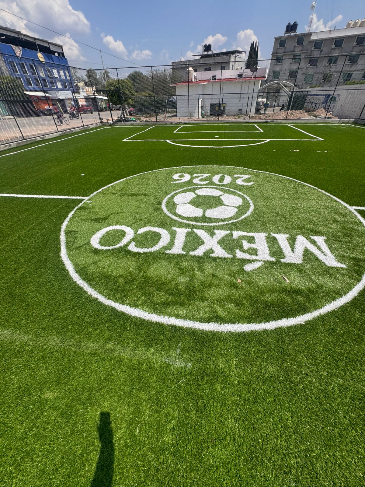 CONSTRUCCIÓN DE CANCHA FÚTBOL 5 EN CENTRO EN ACTOPAN
