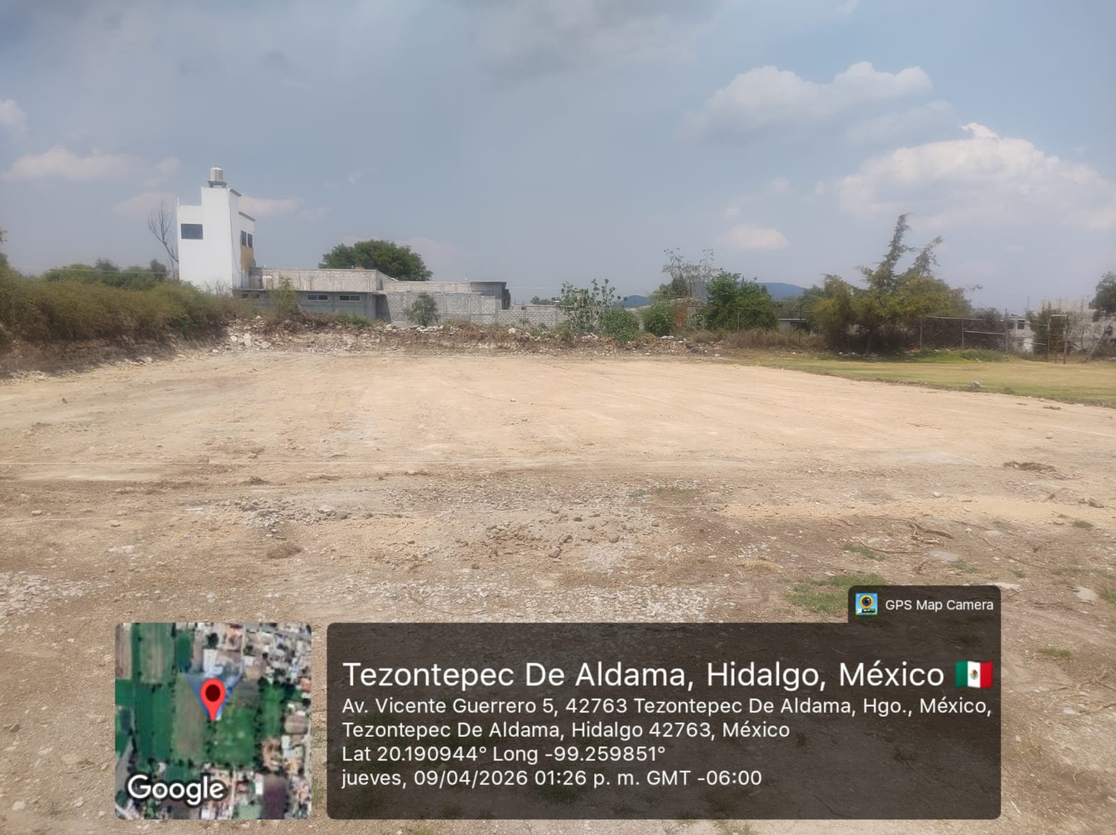 CONSTRUCCIÓN DE CANCHA FÚTBOL 5 EN DEPORTIVO LA BOMBONERA EN TEZONTEPEC DE ALDAMA
