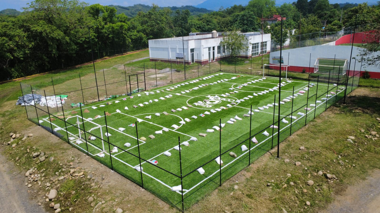CONSTRUCCIÓN DE CANCHA FÚTBOL 5 EN UNIDAD DEPORTIVA LUIS DONALDO COLOSIO EN SAN FELIPE ORIZATLÁN