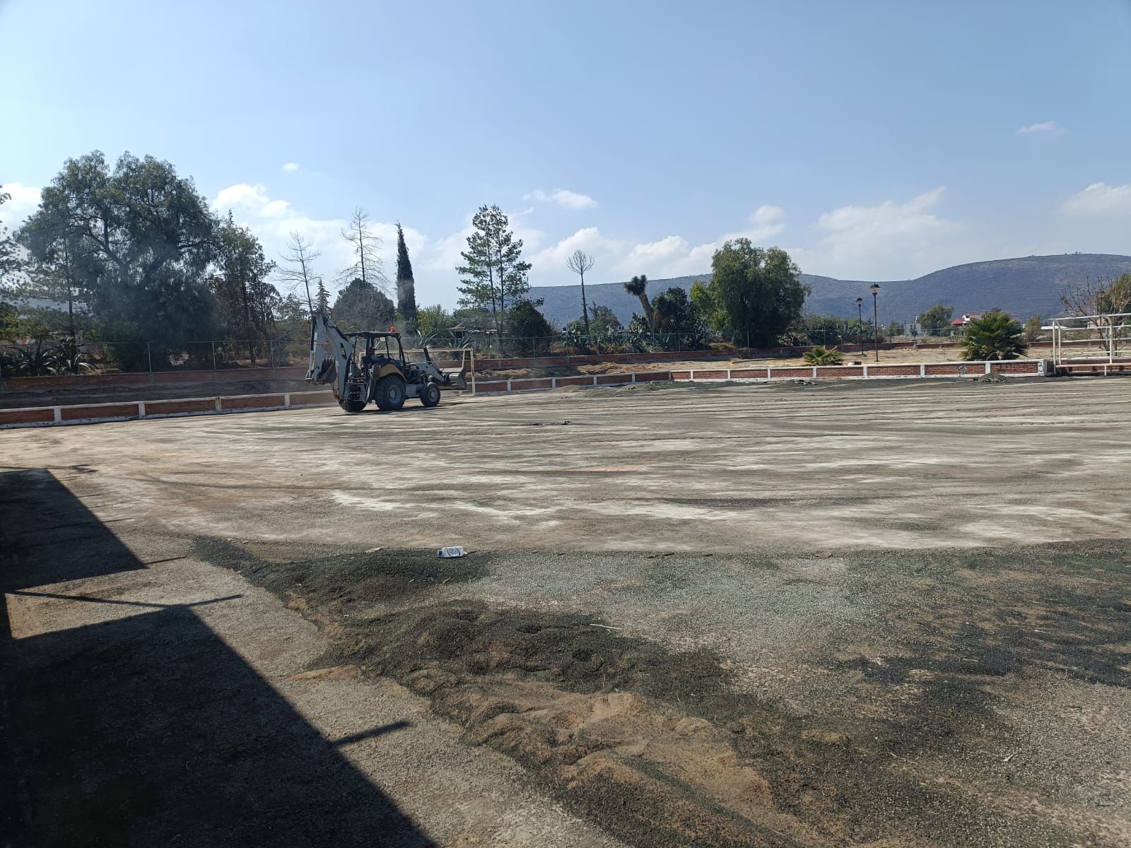 CONSTRUCCIÓN DE CANCHA FÚTBOL 7 EN UNIDAD DEPORTIVA BARRIO EL FRESNO EN SAN AGUSTÍN TLAXIACA