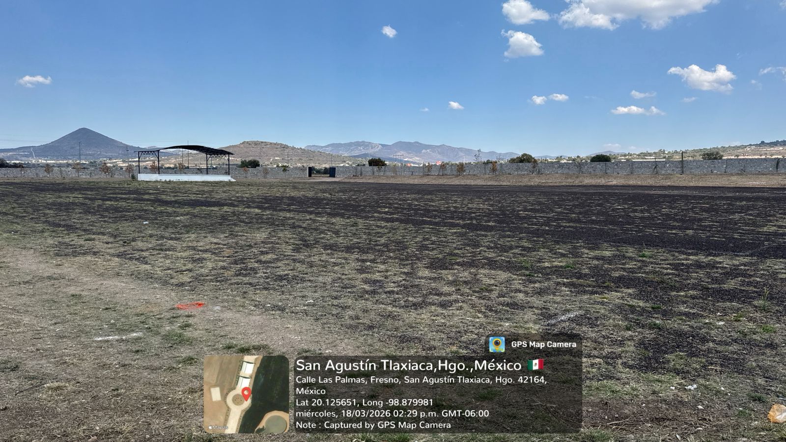 CONSTRUCCIÓN DE CANCHA FÚTBOL 11 EN UNIDAD DEPORTIVA SAN AGUSTÍN TLAXIACA