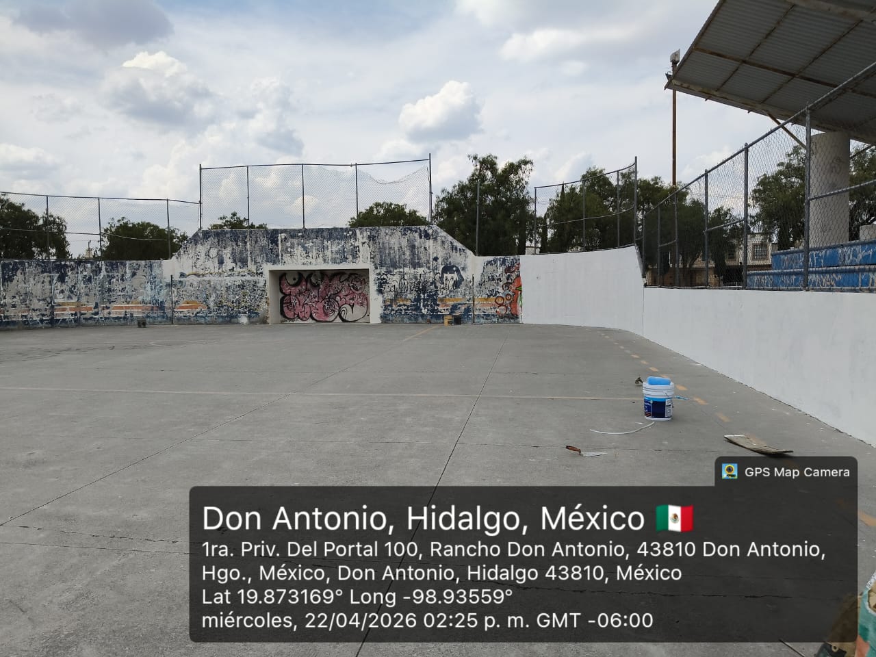 REHABILITACIÓN DE CANCHA DE FÚTBOL 7 EN RANCHO DON ANTONIO EN TIZAYUCA
