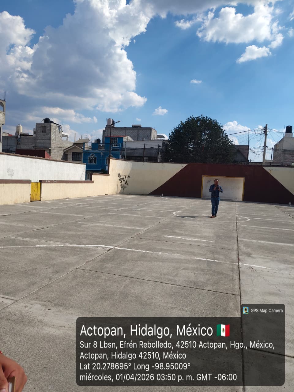 REHABILITACIÓN DE CANCHA FÚTBOL 5 EN EFRÉN REBOLLEDO EN ACTOPAN
