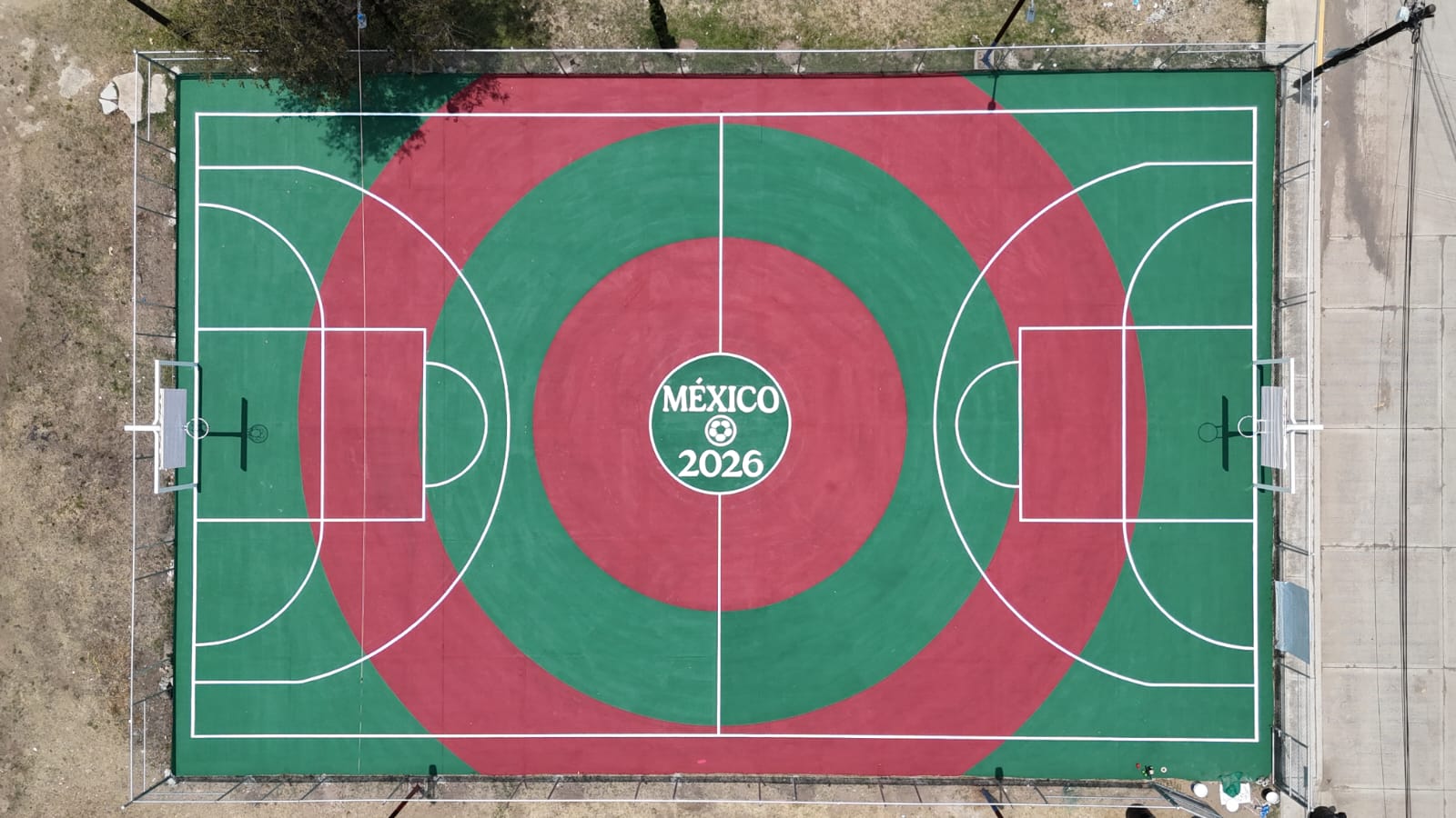 REHABILITACIÓN DE MULTICANCHA EN EL PEDREGAL EN CUAUTEPEC DE HINOJOSA