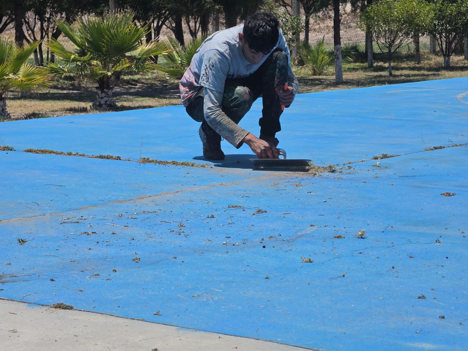 REHABILITACIÓN DE MULTICANCHA UNIDAD DEPORTIVA EL ARENAL