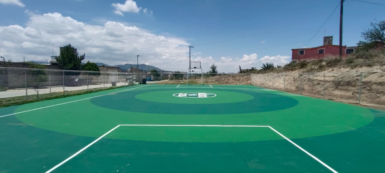 REHABILITACIÓN DE MULTICANCHA EN HIDALGO EN SINGUILUCAN