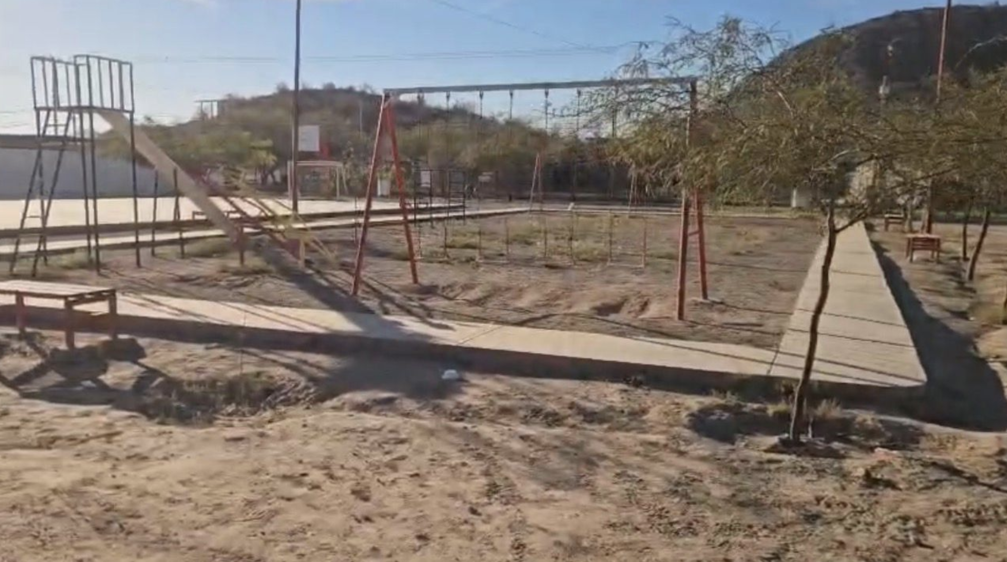 CONSTRUCCIÓN DE CANCHA FÚTBOL 5 EN CAMPO CALLE 36 EN CABORCA