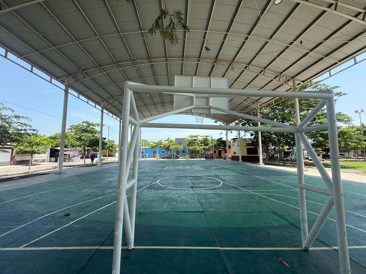 REHABILITACIÓN DE MULTICANCHA DE LA COLONIA PALMA REAL