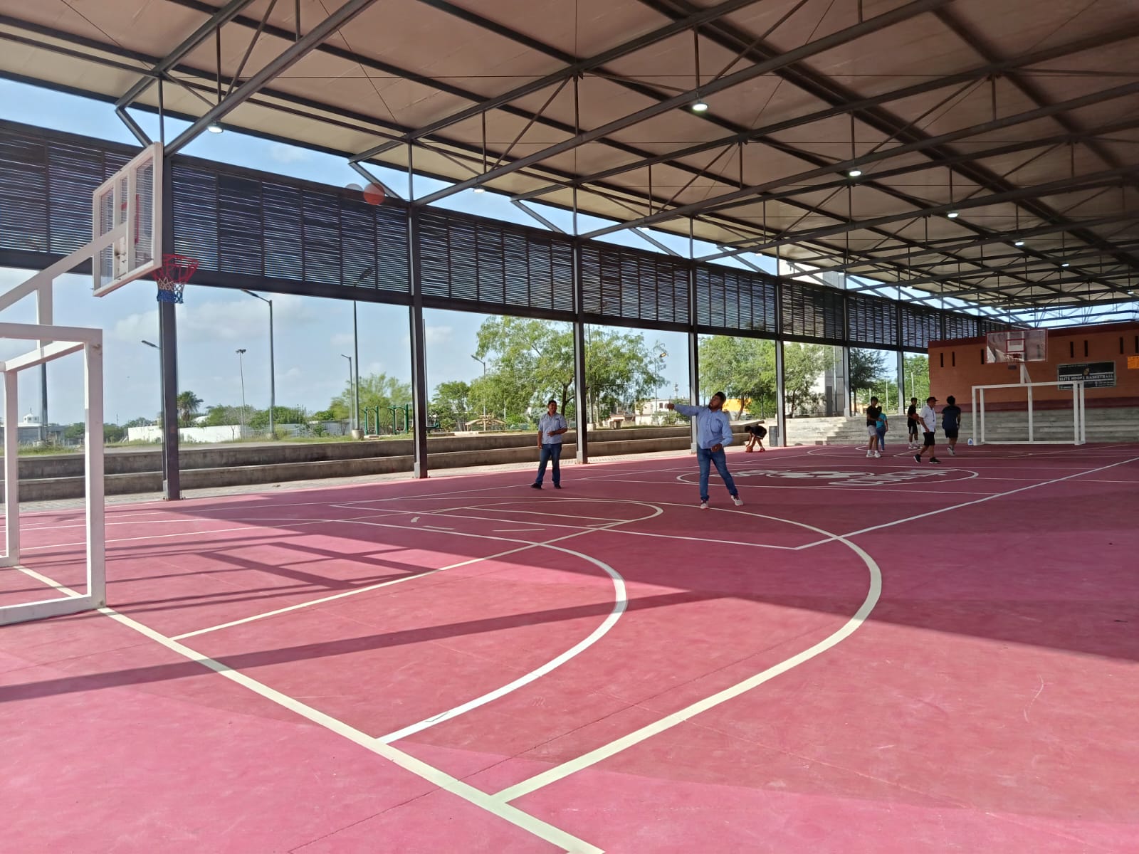 REHABILITACIÓN DE MULTICANCHA EN COLONIA AMPLIACIÓN SOLIDARIDAD 1 EN MATAMOROS