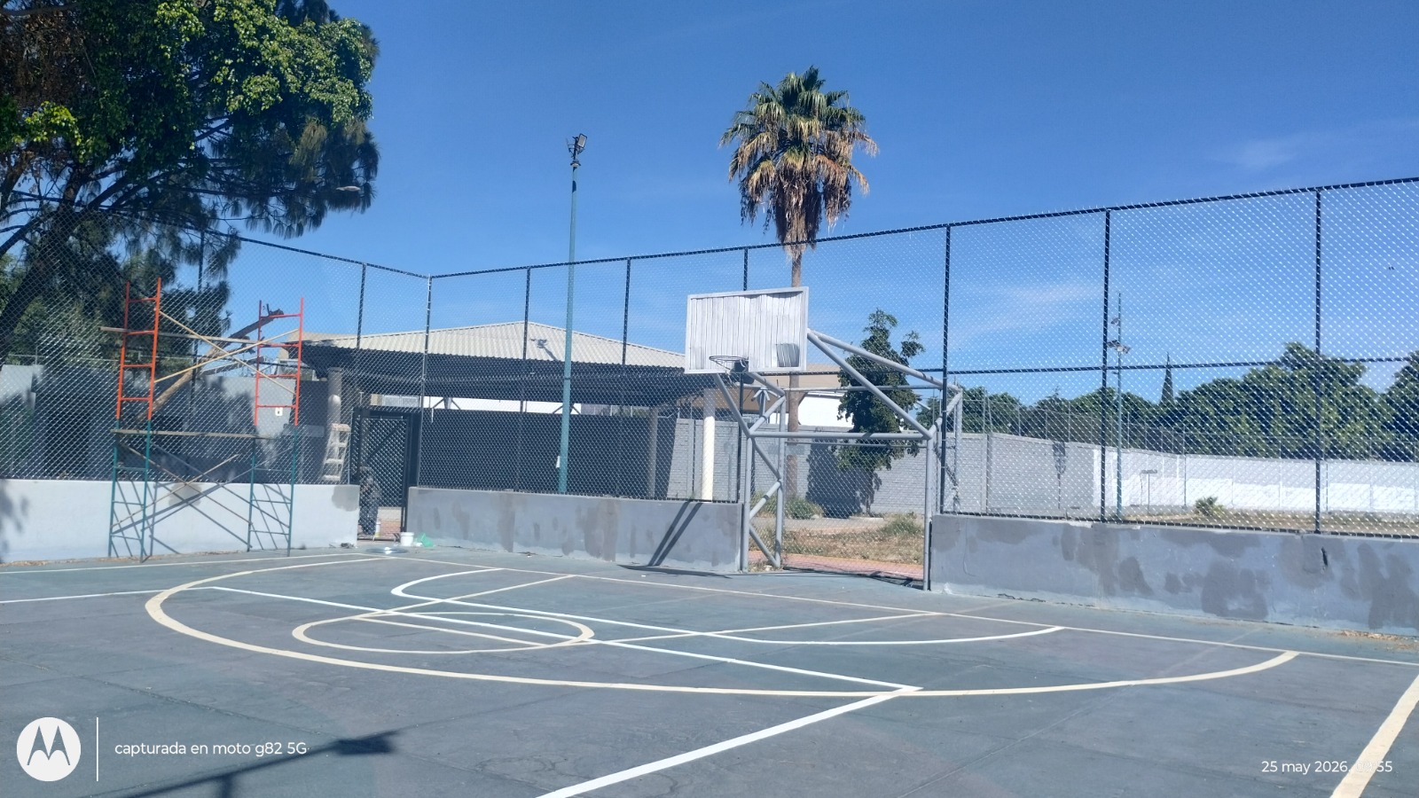 REHABILITACIÓN DE MULTICANCHA EN UNIDAD DEPORTIVA PARQUES DE SANTA MARÍA EN SAN PEDRO TLAQUEPAQUE