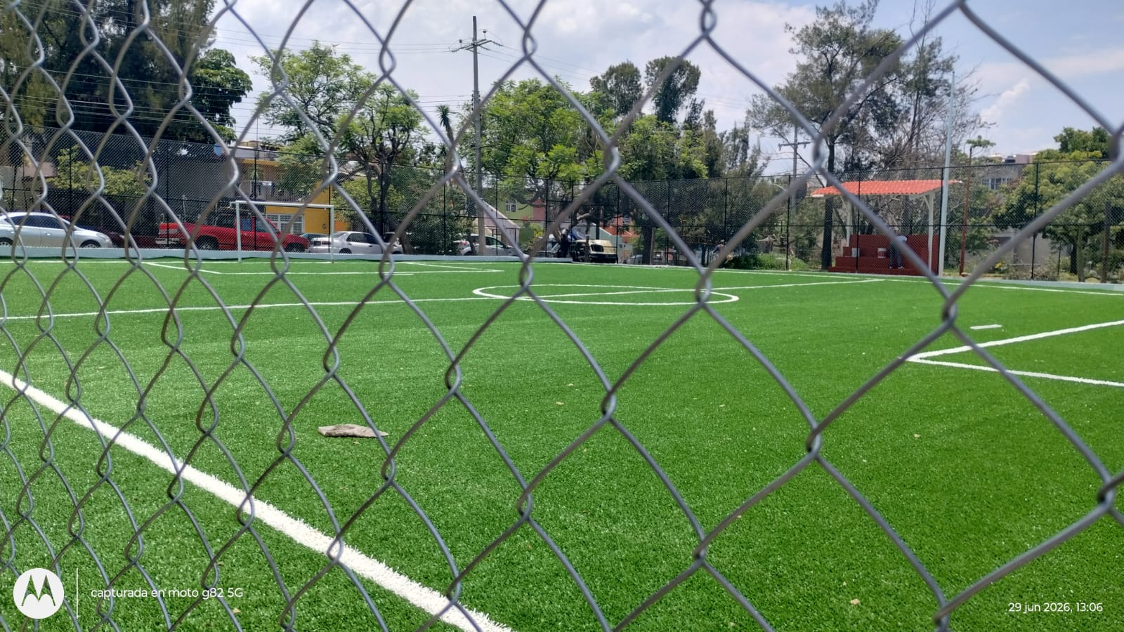 REHABILITACIÓN DE CANCHA FÚTBOL 5 EN CAMPO VIVERO EN TONALÁ