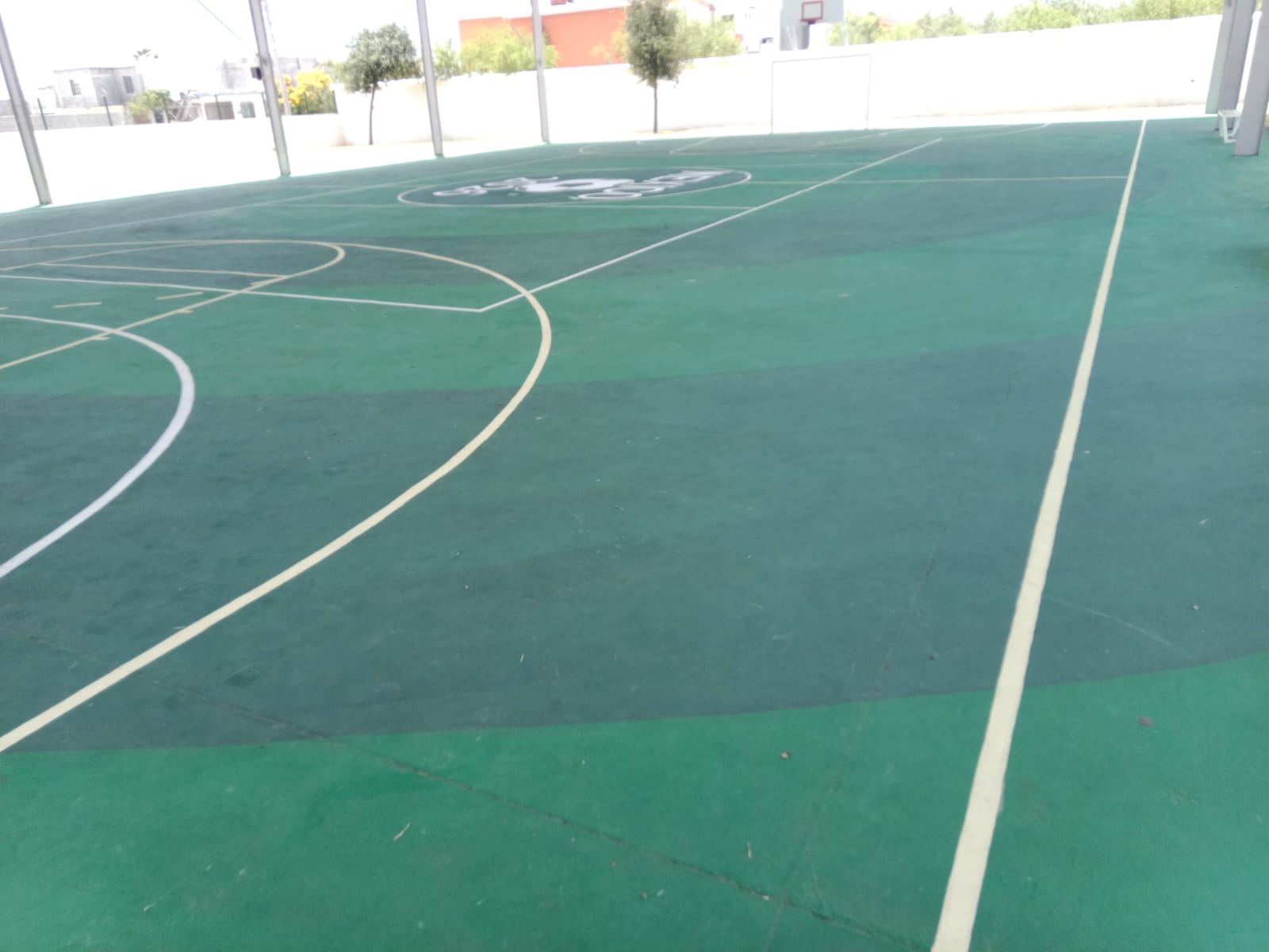 REHABILITACIÓN DE MULTICANCHA EN COLONIA EL PROGRESO 1 EN NUEVO LAREDO