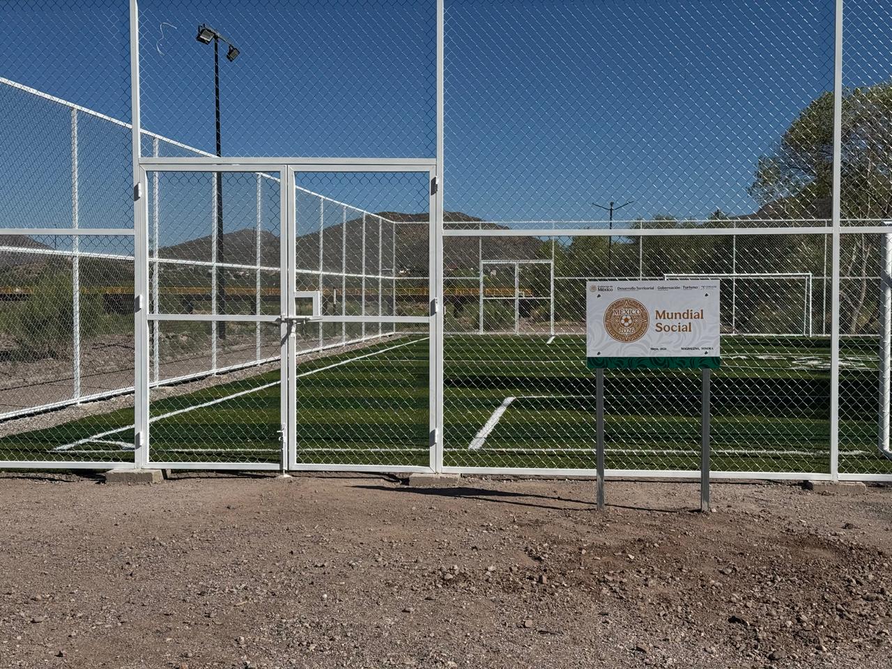 CONSTRUCCIÓN DE CANCHA FÚTBOL 5 EN MAGDALENA