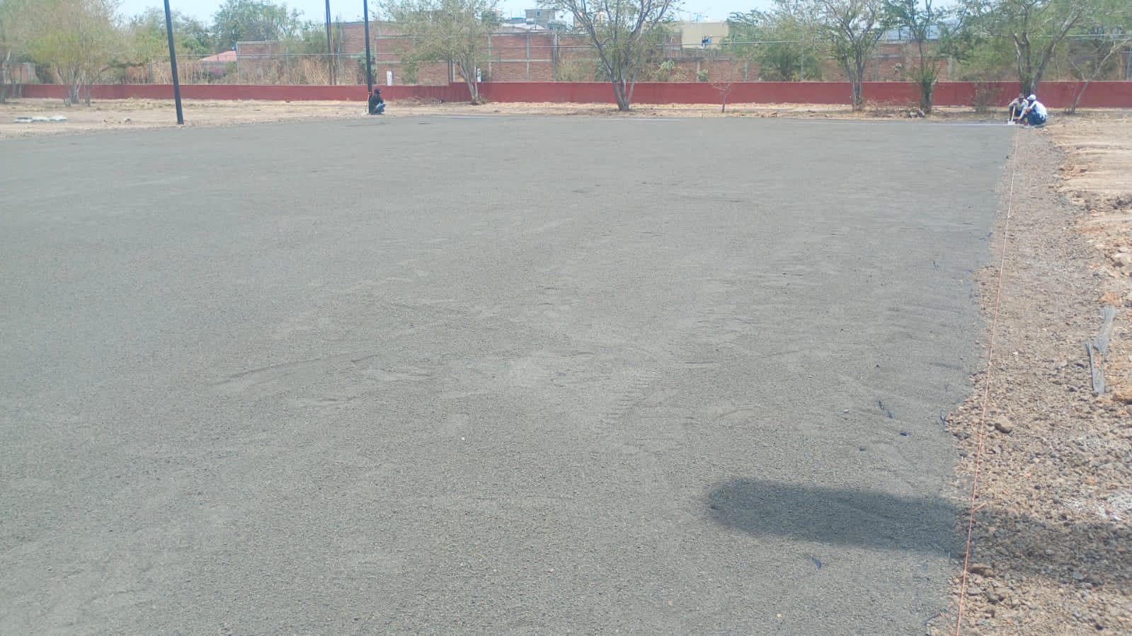 CONSTRUCCIÓN DE CANCHA FÚTBOL 7 EN 1 DE MAYO EN YURÉCUARO