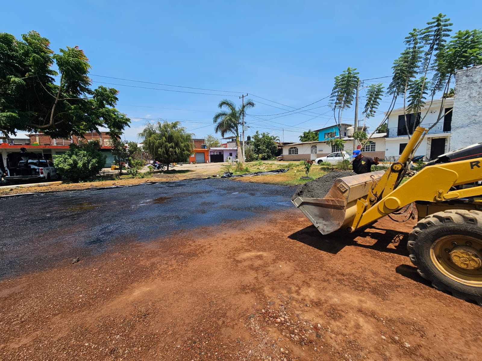 CONSTRUCCIÓN DE CANCHA FÚTBOL 7 EN RANCHO SANTA ROSA EN URUAPAN