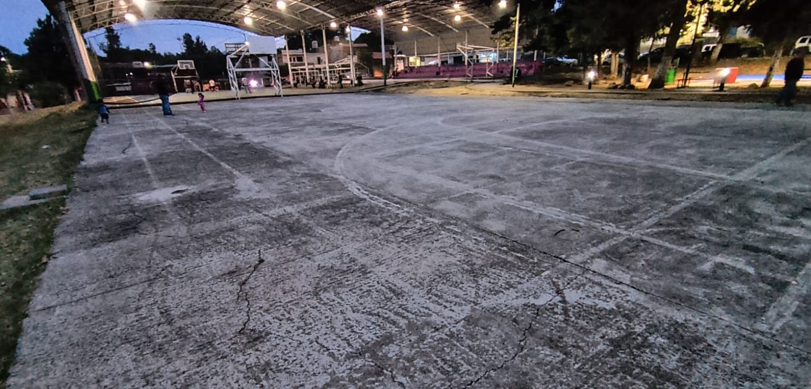 REHABILITACIÓN DE MULTICANCHA EN UNIDAD DEPORTIVA LA JOYITA EN PERIBÁN
