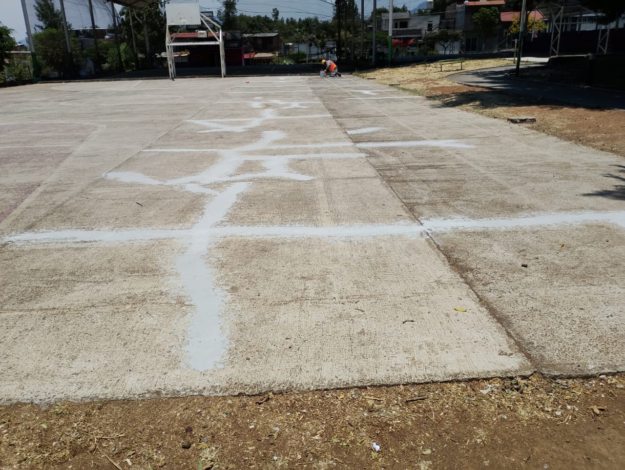REHABILITACIÓN DE MULTICANCHA EN UNIDAD DEPORTIVA LA JOYITA EN PERIBÁN