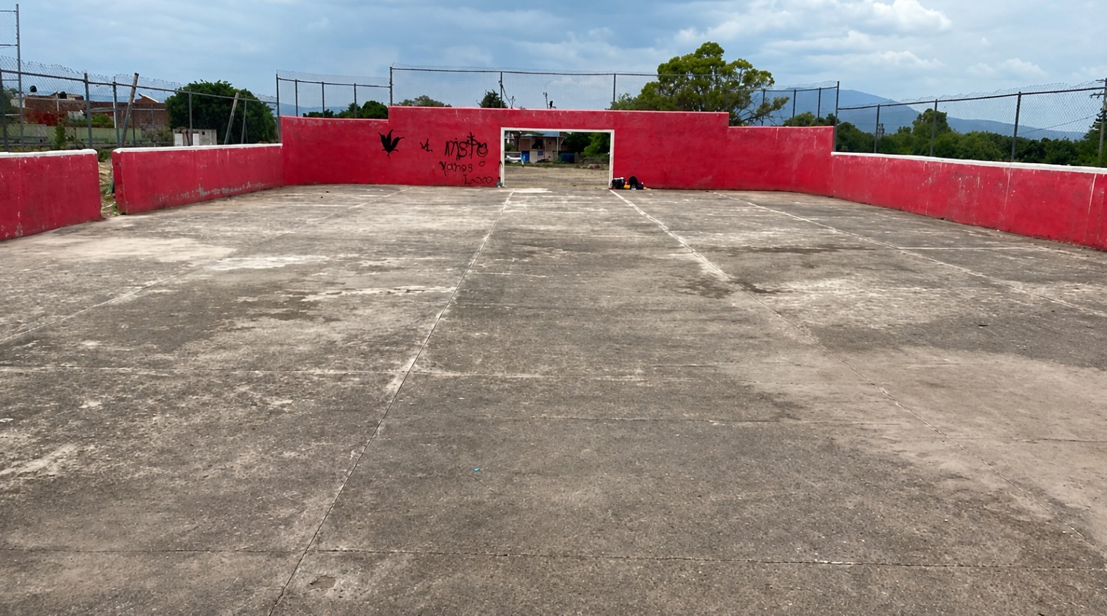 REHABILITACIÓN DE MULTICANCHA EN LA UNIDAD DEPORTIVA SANTA RITA EN COPÁNDARO