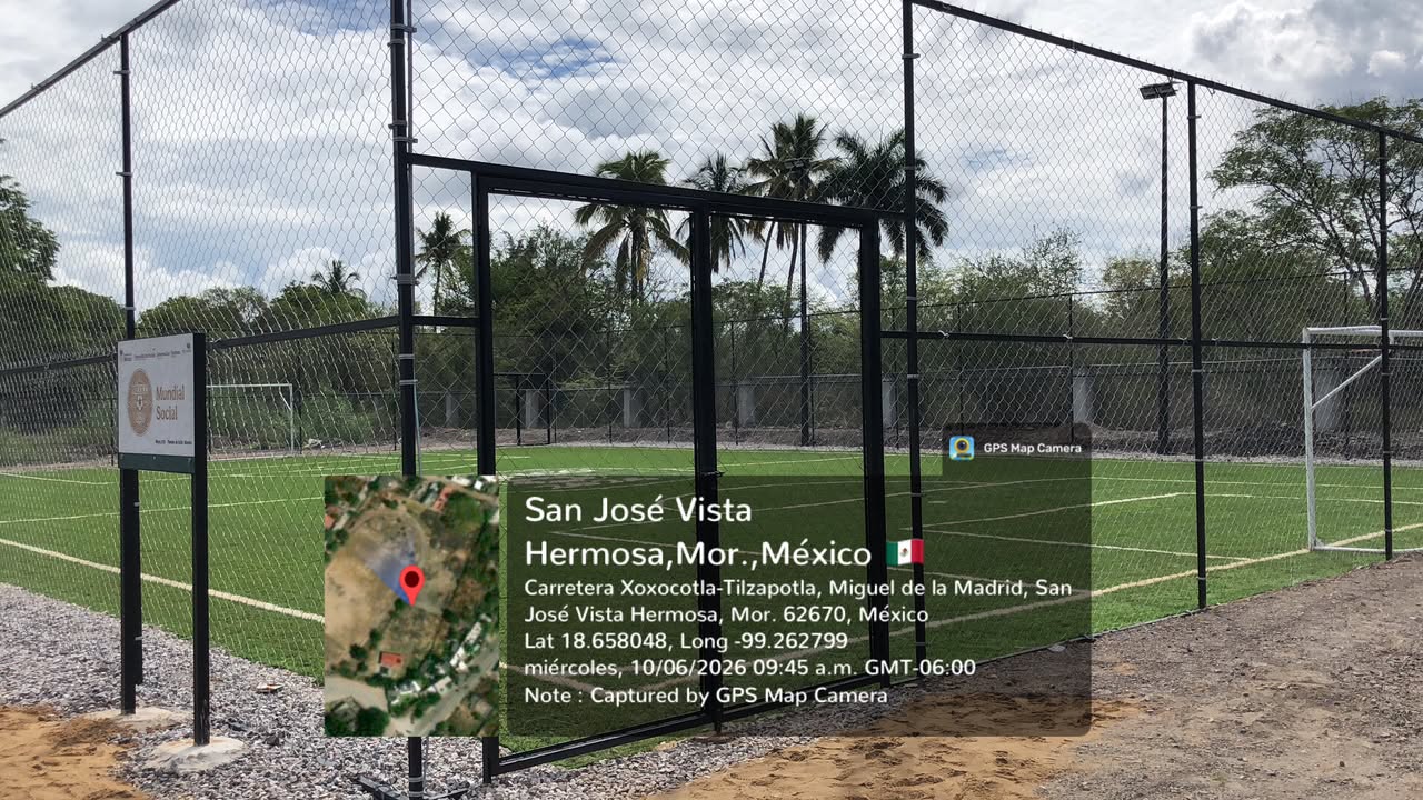 CONSTRUCCIÓN DE CANCHA FÚTBOL 5 EN UNIDAD DEPORTIVA LAS MALVINAS SAN JOSÉ EN PUENTE DE IXTLA