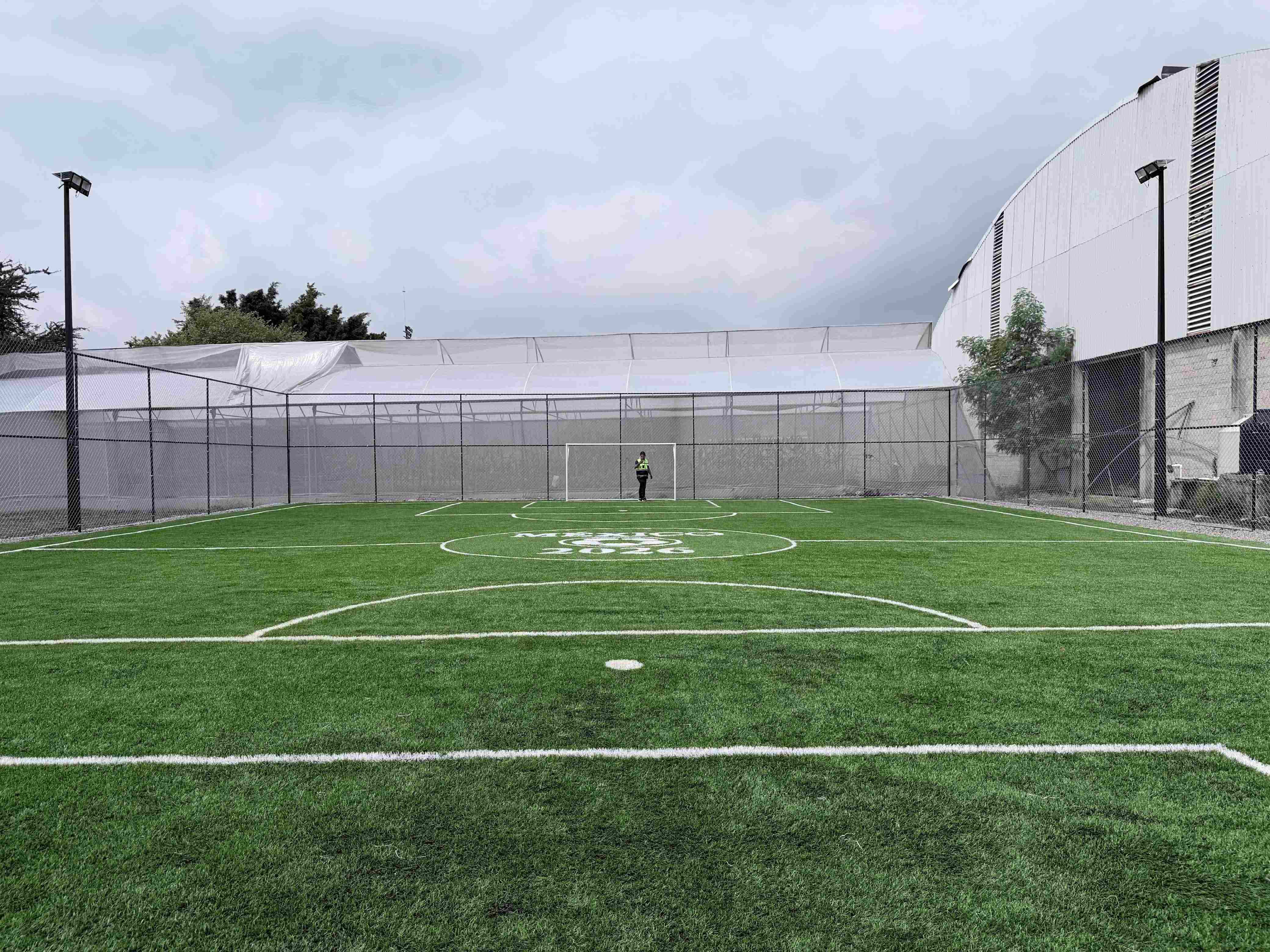 CONSTRUCCIÓN DE CANCHA FÚTBOL 5 EN DEPORTIVO DE TETECALA 