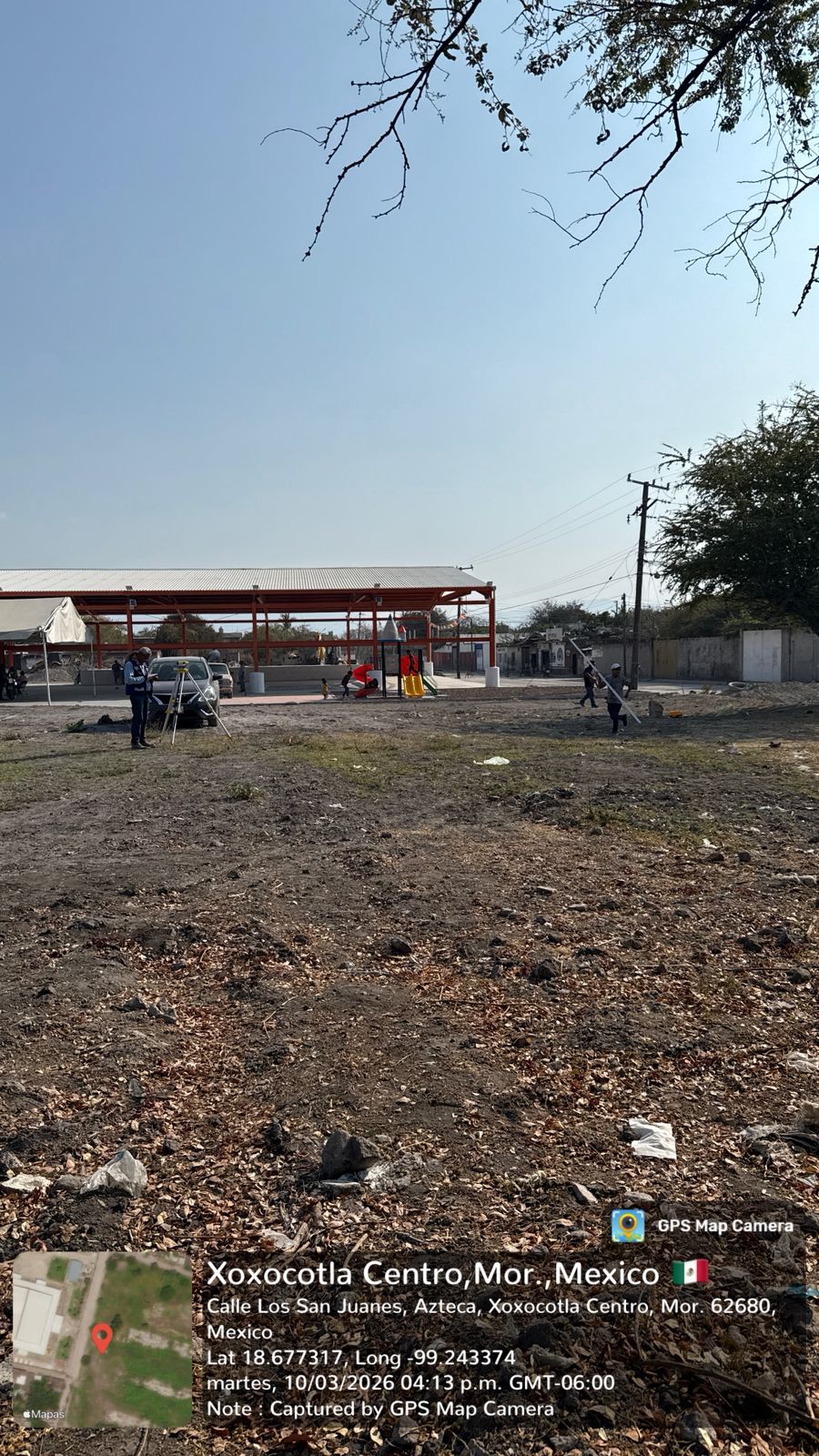 CONSTRUCCIÓN DE CANCHA FÚTBOL 5 EN UNIDAD DEPORTIVA, CULTURAL Y RECREATIVA SAN JUANES EN XOXOCOTLA