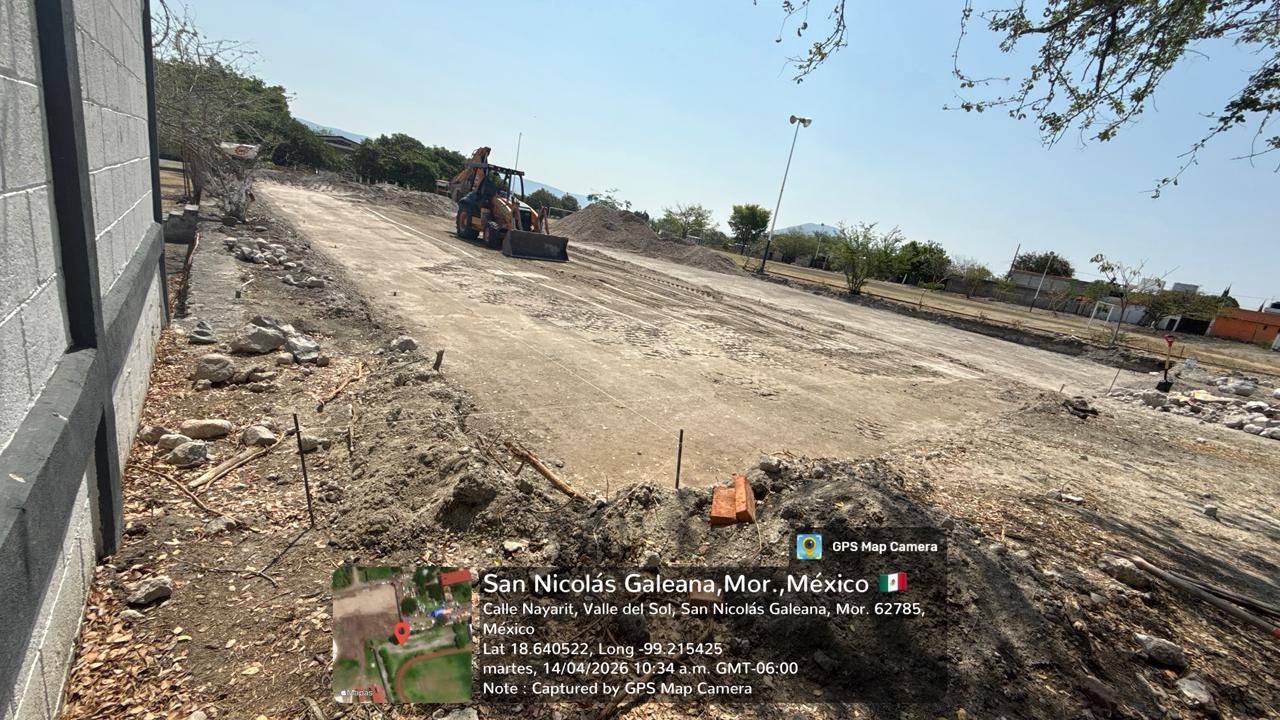 CONSTRUCCIÓN DE CANCHA FÚTBOL 5 EN UNIDAD DEPORTIVA GALEANA EN ZACATEPEC