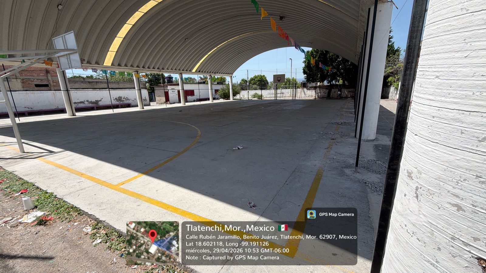 CONSTRUCCIÓN DE CANCHA FÚTBOL 5 EN TLATENCHI EN JOJUTLA