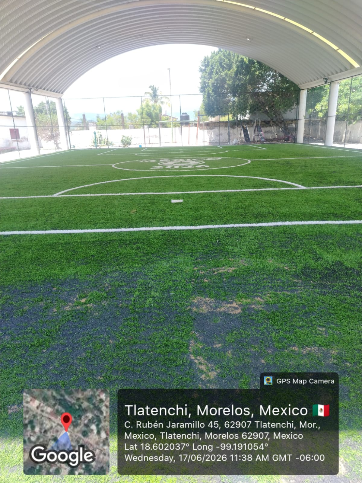 CONSTRUCCIÓN DE CANCHA FÚTBOL 5 EN TLATENCHI EN JOJUTLA