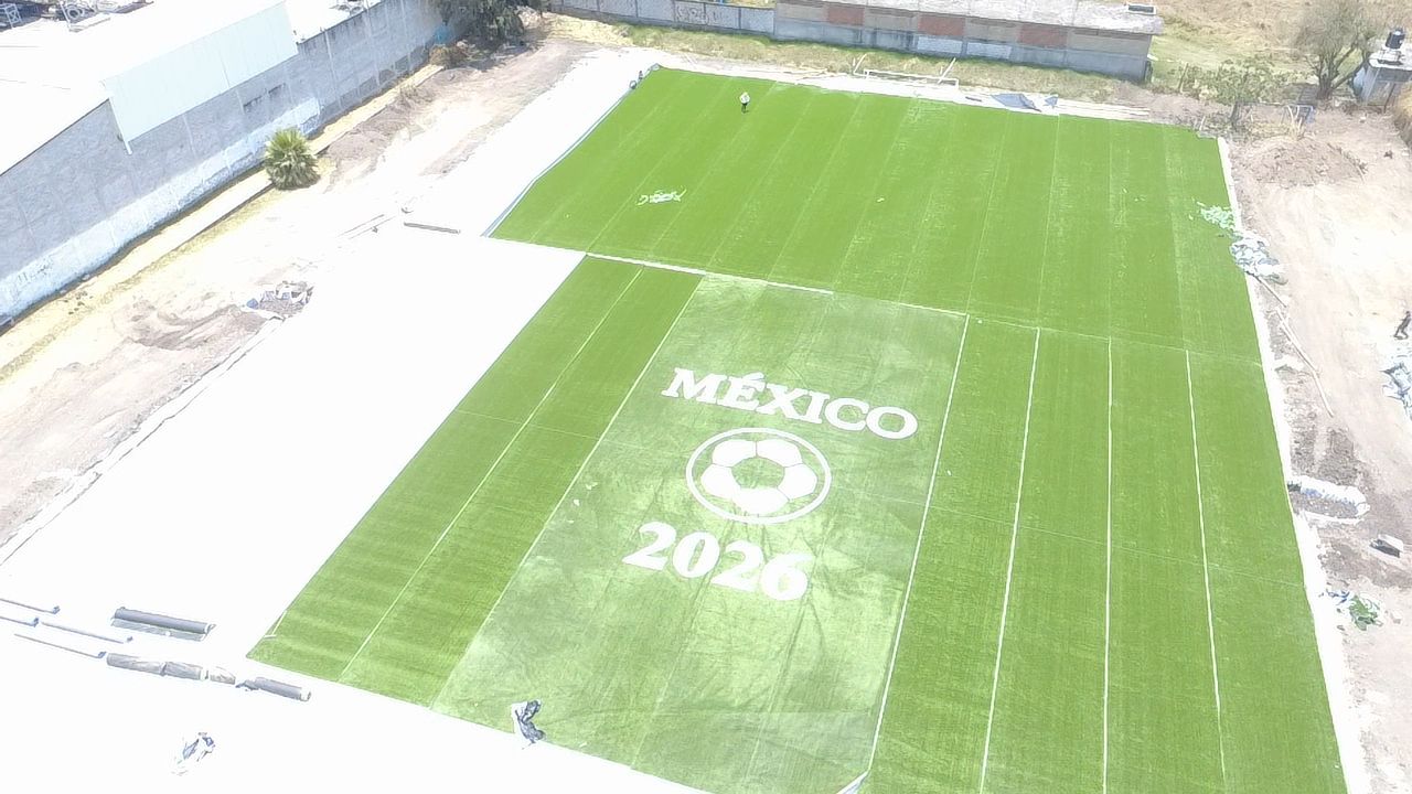 CONSTRUCCIÓN DE CANCHA FÚTBOL 11 EN CAMPO DEPORTIVO 20 DE NOVIEMBRE EN YAUTEPEC