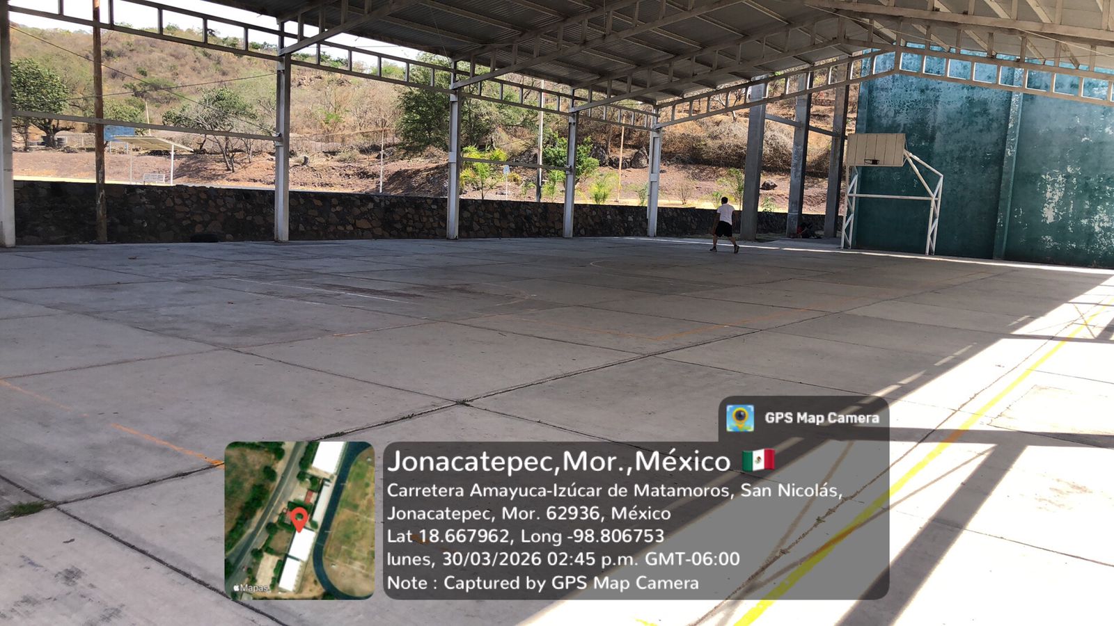 REHABILITACIÓN DE MULTICANCHA EN UNIDAD DEPORTIVA NINOS HÉROES EN JONCATEPEC